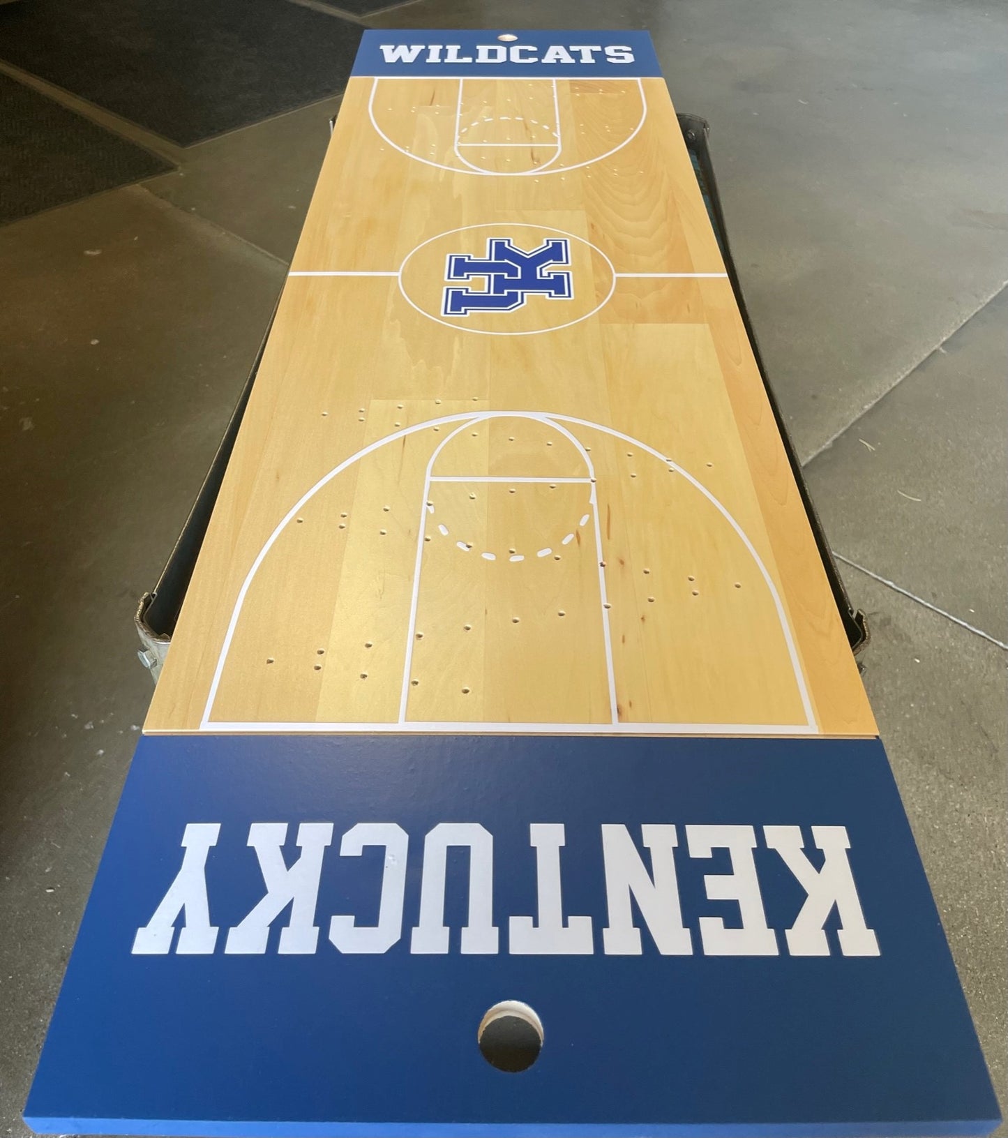 Blitz Board Signature Basketball Court Solid Wood